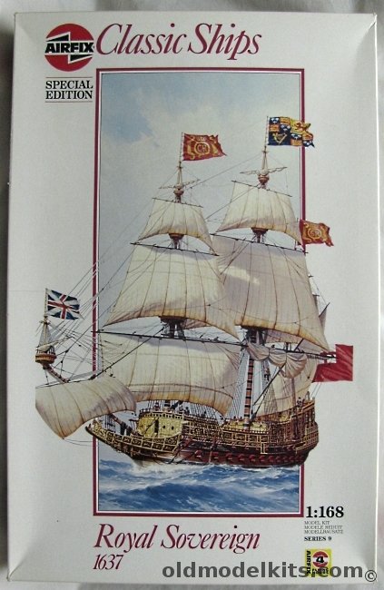 Airfix 1/168 HMS Royal Sovereign 1637, 09251 plastic model kit